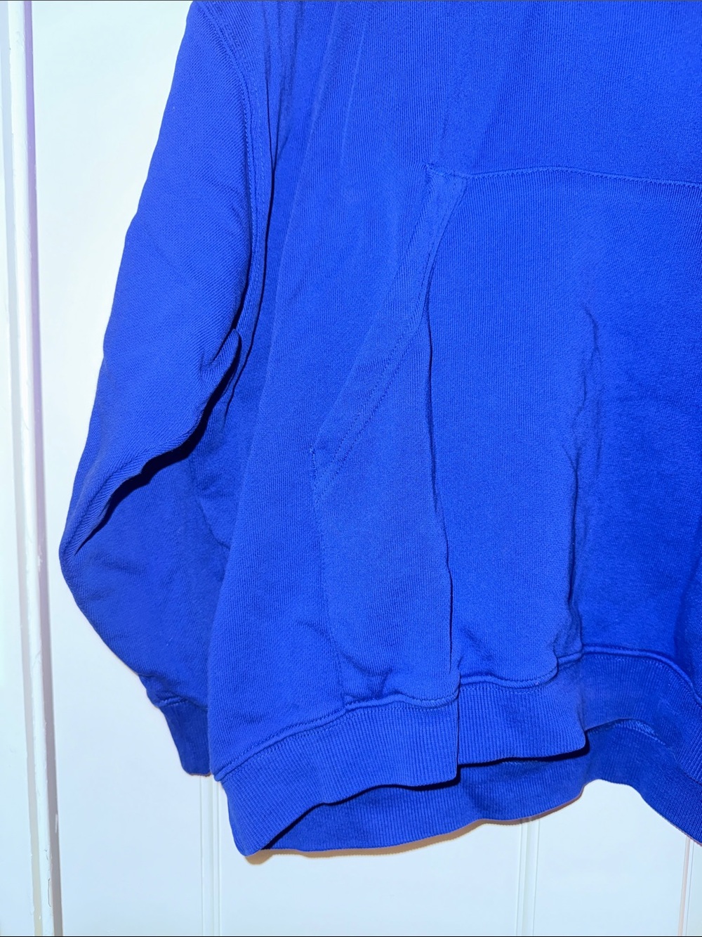 Free People Electric Blue Hooded Pullover Sweatshirt - Picture 3 of 8